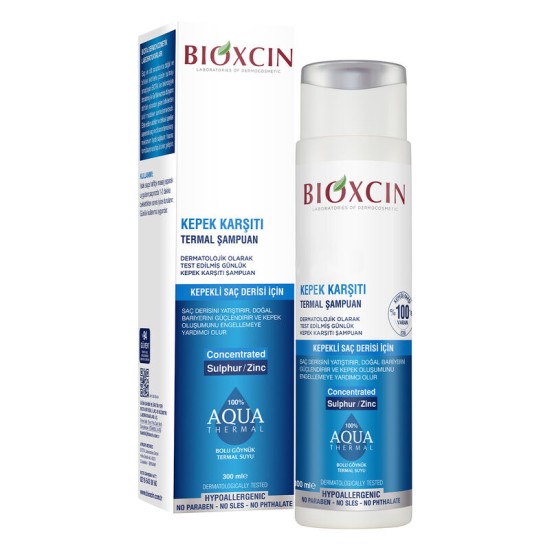 Bioxcin Aquathermal Anti-Dandruff Shampoo 300ml