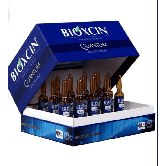 Bioxcin Quantum Serum for hair care and hair loss prevention 15x6ml