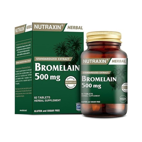 Nutraxin Bromelain Forte 60 Tablets