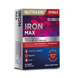 Nutraxin Iron Max 17 mg 30 Tablets