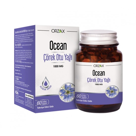 Ocean Black Seed Oil 1000 mg, 60 Capsules