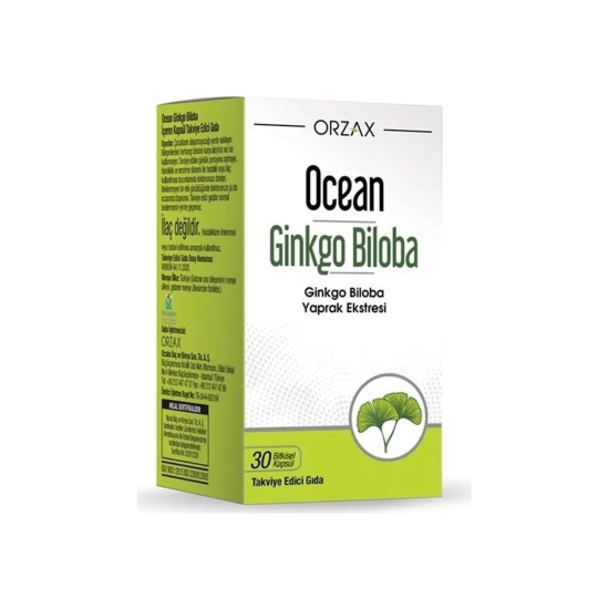 Ocean Ginkgo Biloba 30 Capsules