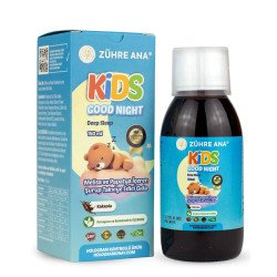 Zühre Ana Kids Good Night Chocolate Syrup with Melissa and Chamomile, Vitamin-Enriched, 150 ml Zühre Ana Kids Good Night Chocolate Syrup with Melissa and Chamomile, Vitamin-Enriched, 150 ml