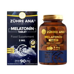 Zühre Ana Melatonin Tablets 3 mg, 90 Tablets Zühre Ana Melatonin Tablets 3 mg, 90 Tablets